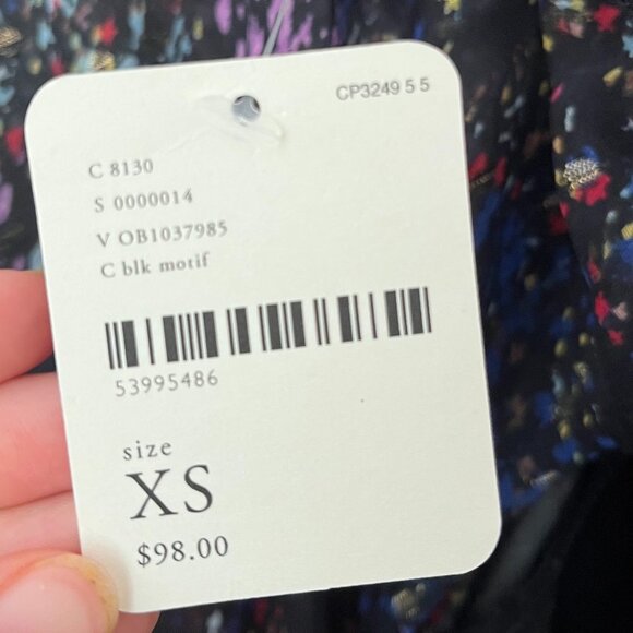 Free People Mini Dress with Tassels - XS - NWT - Picture 5 of 9